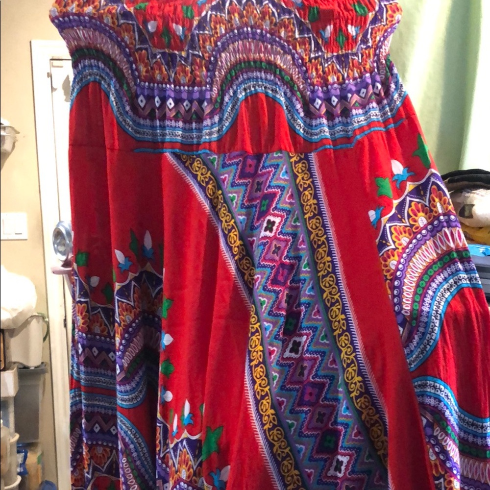Colorful Bohemian Skirt